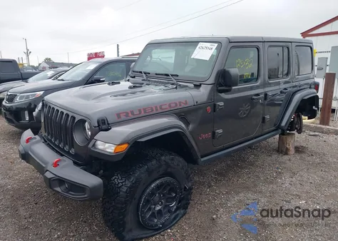 2021 Jeep Wrangler Unlimited Rubicon 4X4 from USA, damaged, VIN 1C4JJXFG6MW838874
